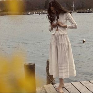 Doen Sebastian midi skirt size medium